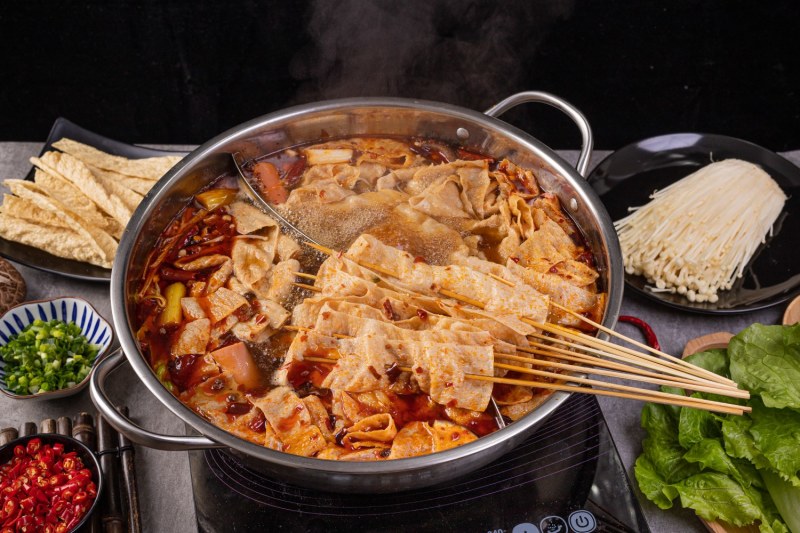 火锅豆筋自助火锅食材涮锅串串食材火锅伴侣