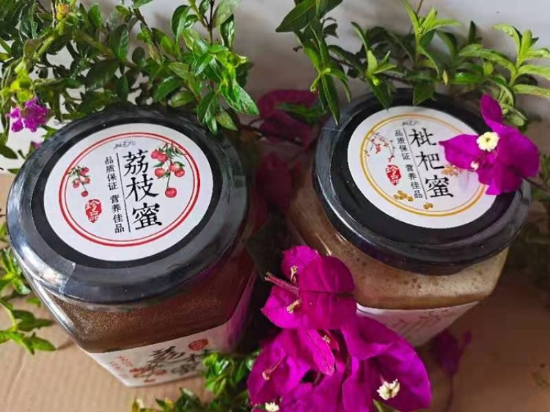 福建漳州农家蜂蜜水果之乡枇杷蜜百花蜜土蜂蜜