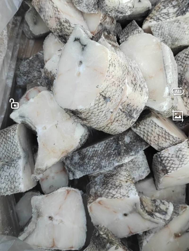 鳕鱼块，深海鳕鱼，一箱19斤，有需要的老板联系我