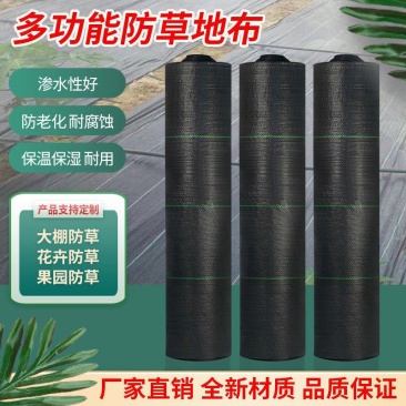 pe防草园艺地布大棚地布除草垫除草地布除草布果园防草布厂
