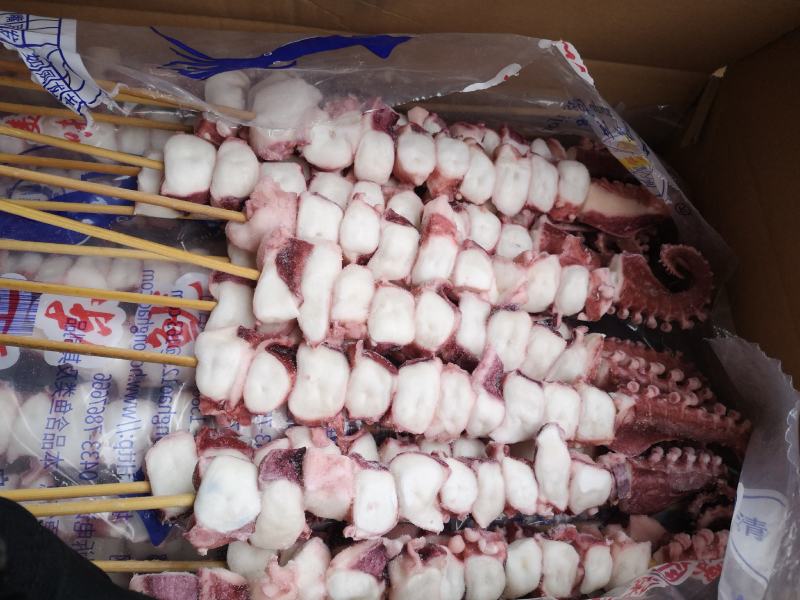 各种规格鱿鱼串大鱿鱼凤舞串龙珠串铁板鱿鱼烧烤小吃鱿鱼