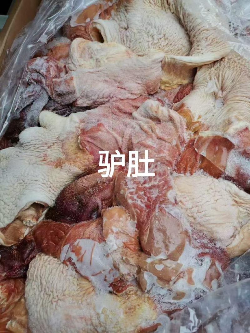 驴肚子！板肠口条蹄筋腱子干净颜色好？全程冷链运输！