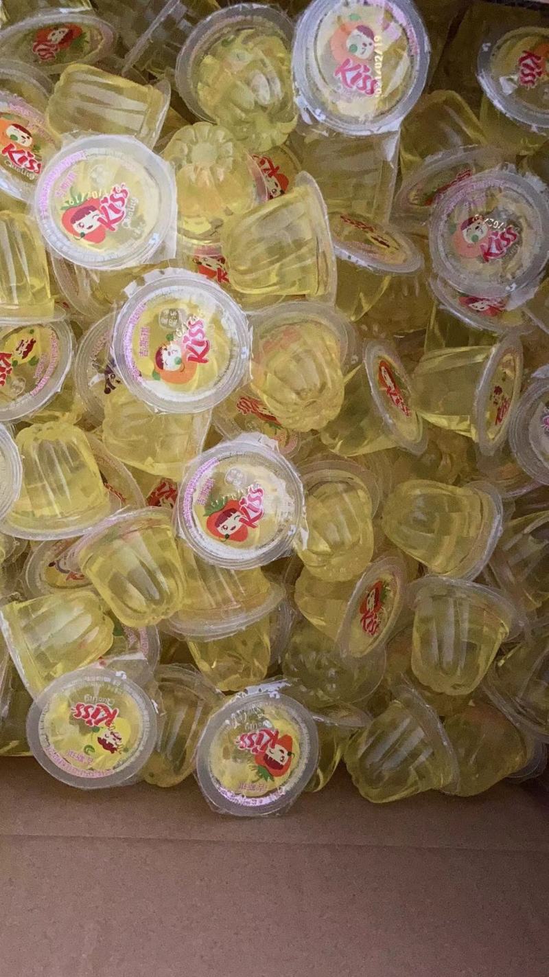 果冻乐津吉斯琪布丁果肉果冻跑江湖地摊10元3斤模式食品
