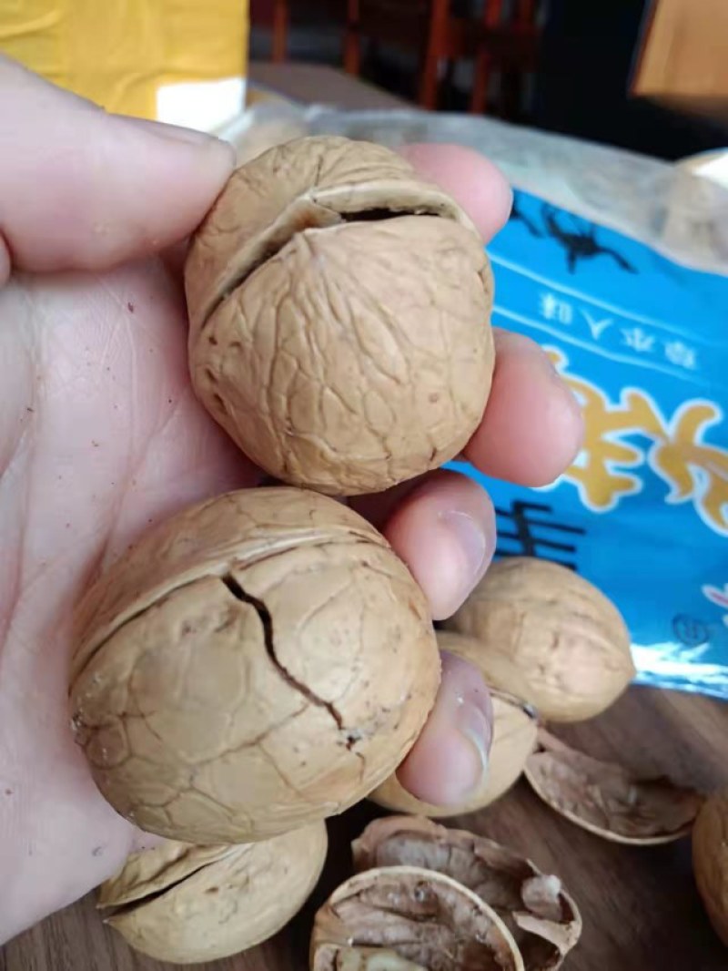 微商电商大卖新疆特产手剥烤核桃口味全支持一件代发