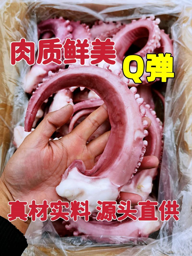 脆口章鱼须大章鱼章鱼足八爪鱼新鲜速冻无冰衣长年加工