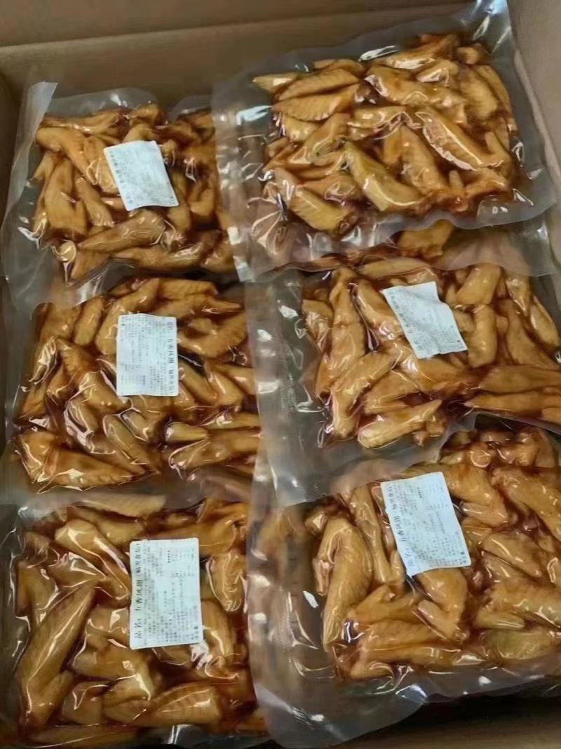 四川网红麻辣鸡翅尖香辣酱鸡尖休闲零食一凉一拌开袋即食