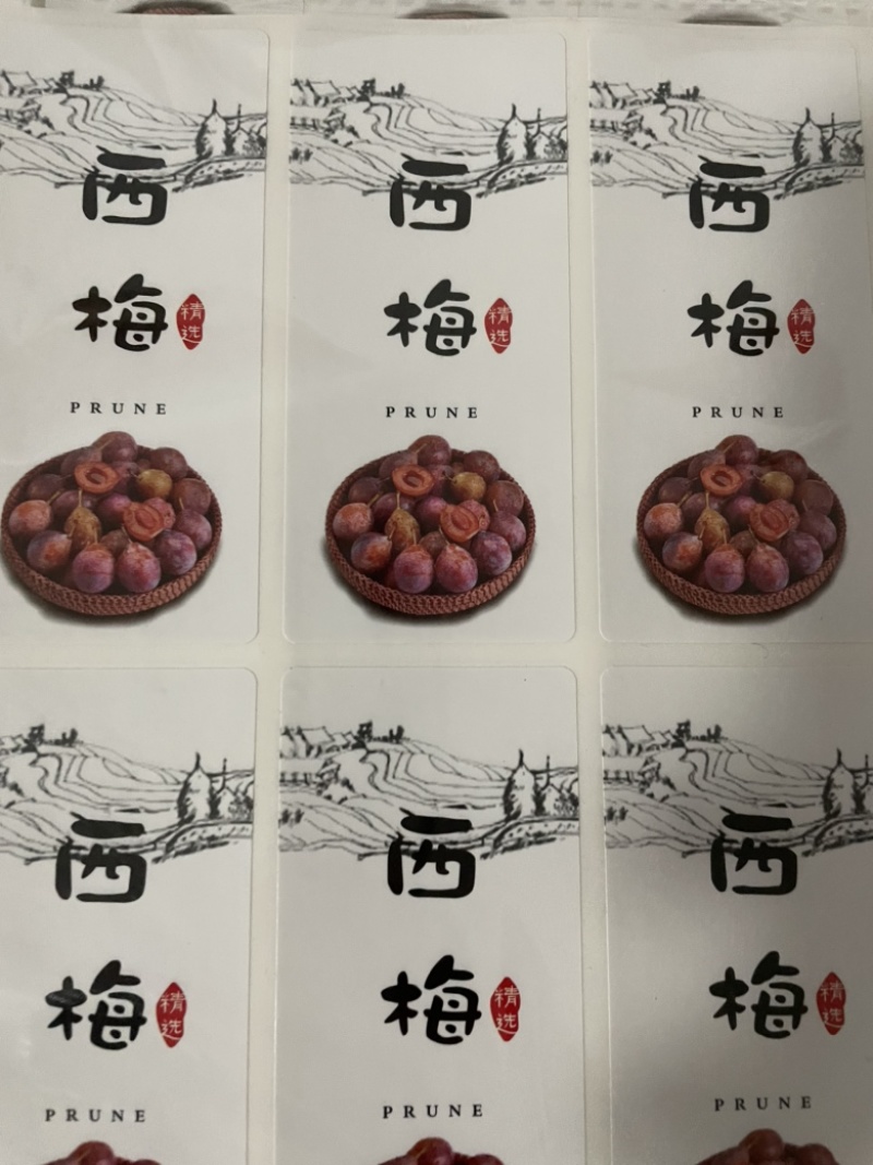 各种不同规格标签