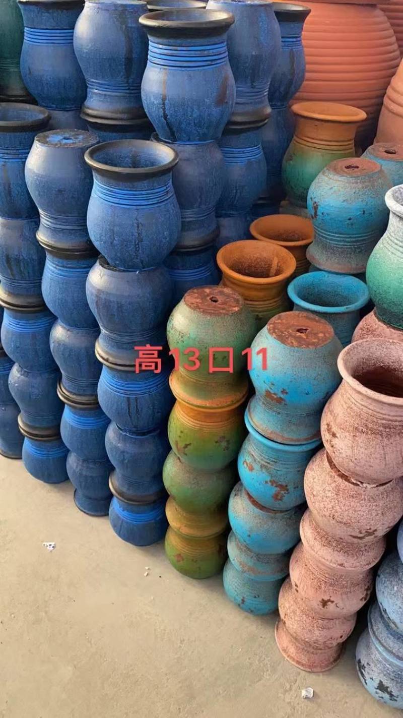 花盆，陶瓷盆，多肉盆批发，各种型号托盘，轮拖