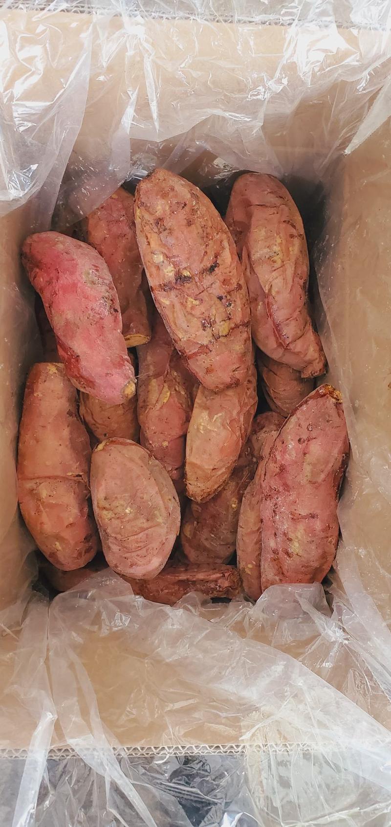 冰烤红薯冷冻红薯地瓜蜜薯烤薯店烤块烟薯25供应