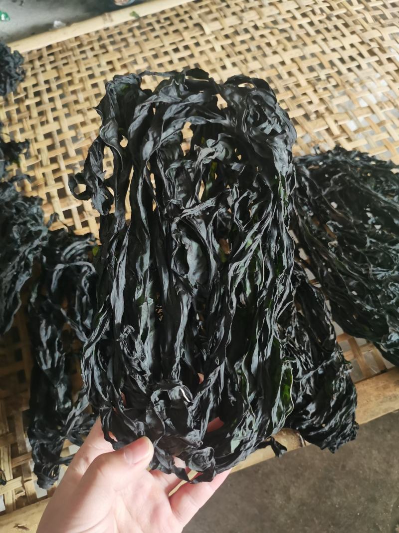 烘干水洗脱盐无沙裙带菜散装2斤装