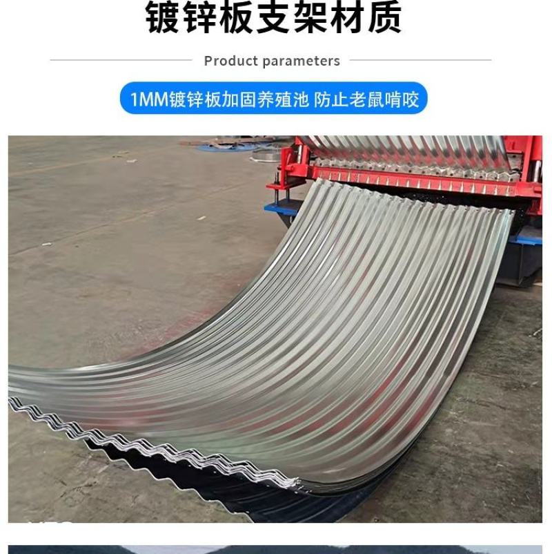 帆布鱼池防水布大型户外养殖池养鱼专用蓄水箱加厚圆形刀刮布
