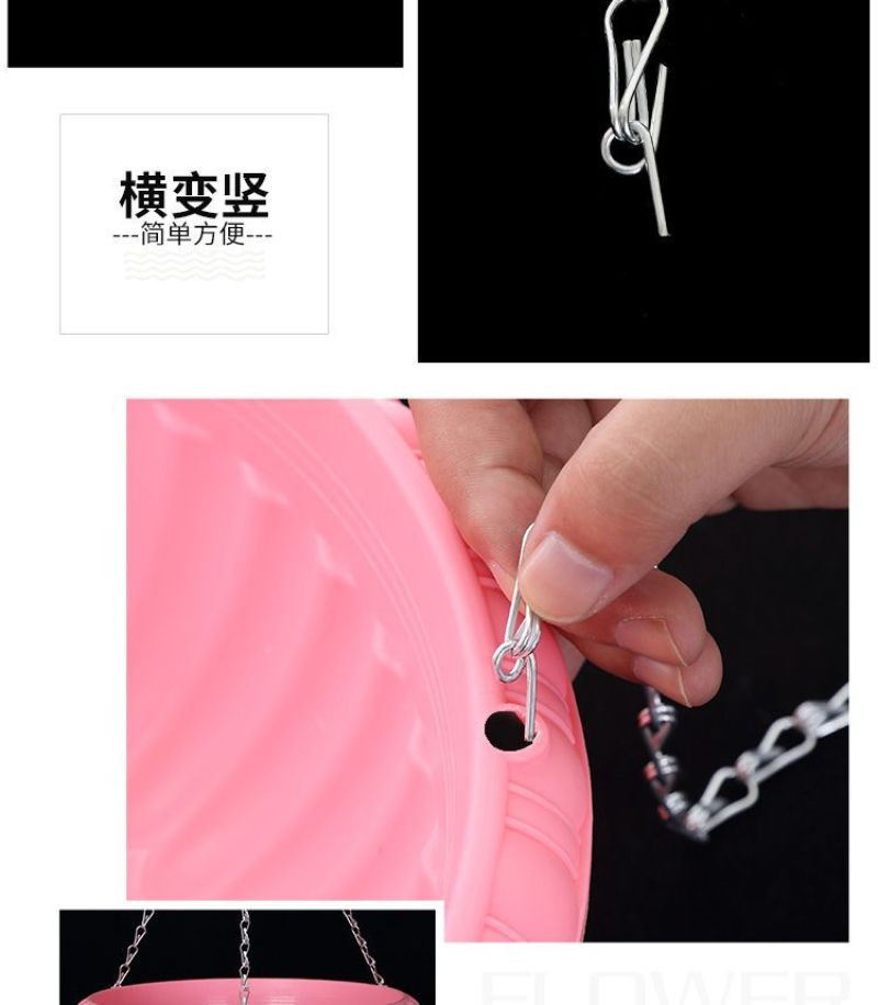 吊兰花盆绿萝花盆树脂塑料加厚吊兰盆阳台绿植盆挂壁厂家批发