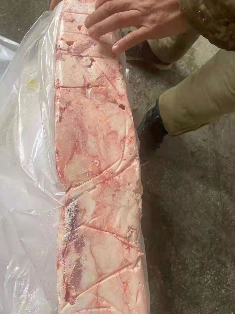 精品母猪碎肥28吨左右新开检疫花油杂油板油