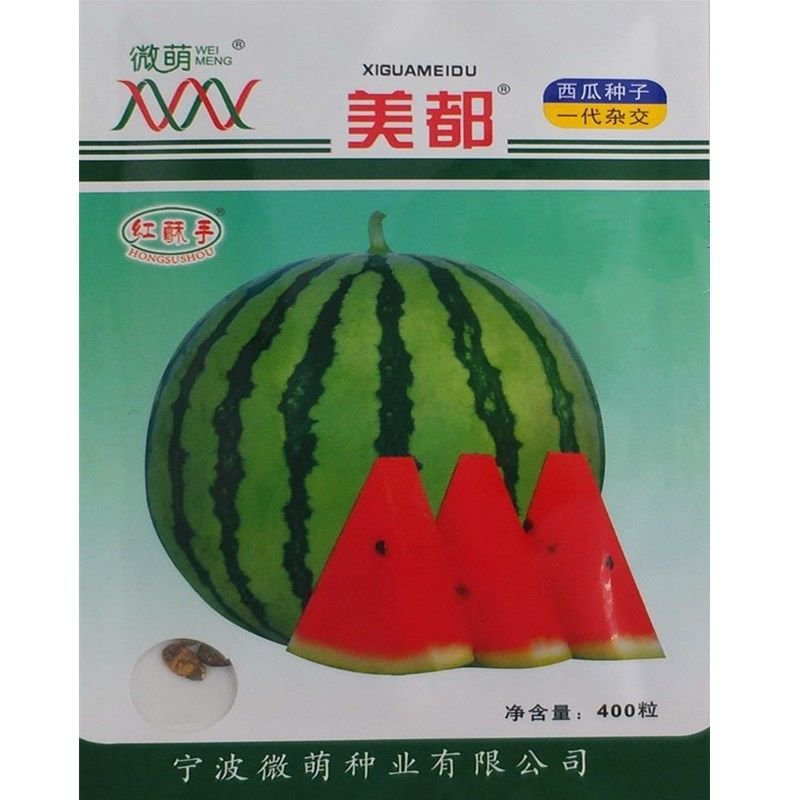 浙江宁波美都西瓜种子京西瓜种麒麟西瓜