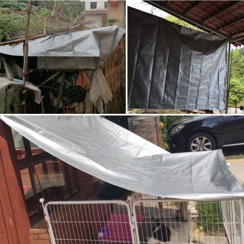 防雨布加厚防水防晒篷布塑料布户外遮阳遮雨棚布油布货车帆布