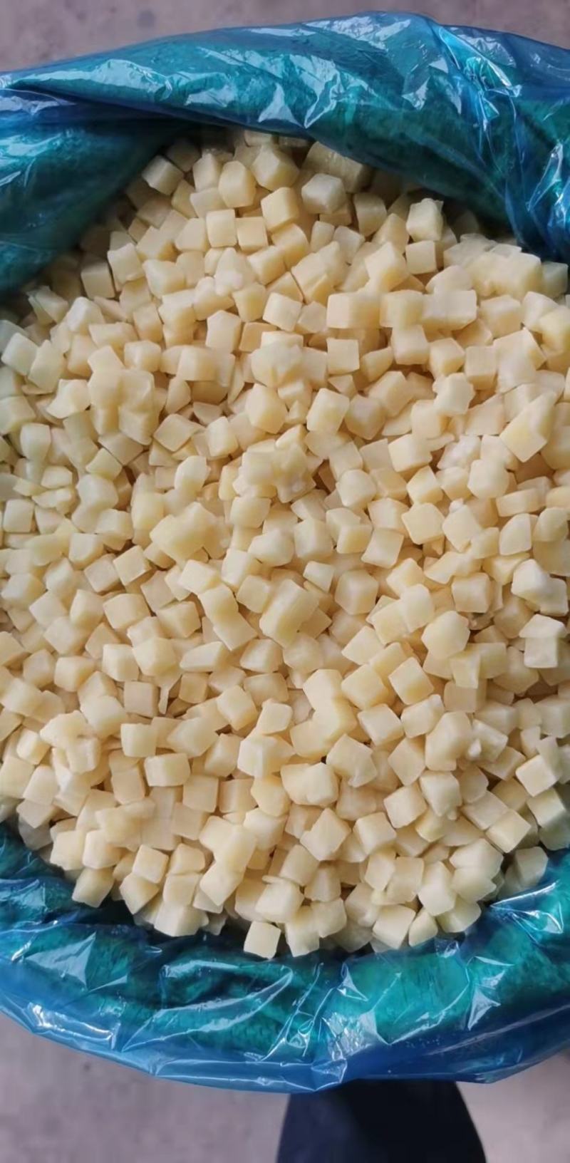土豆，冷冻土豆丁