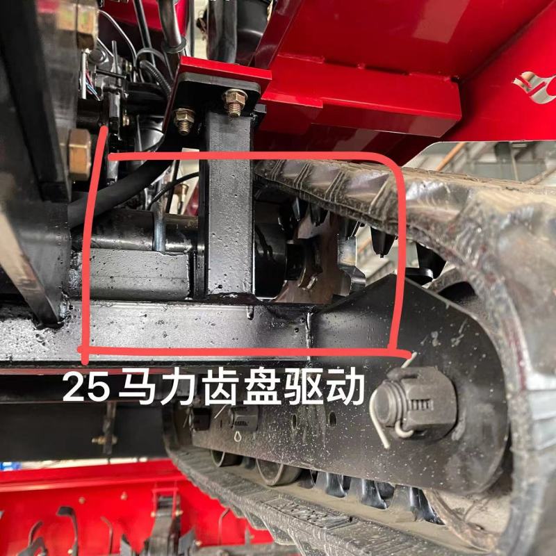 25马力乘坐式履带旋耕机水旱两用旋耕机多功能旋耕机