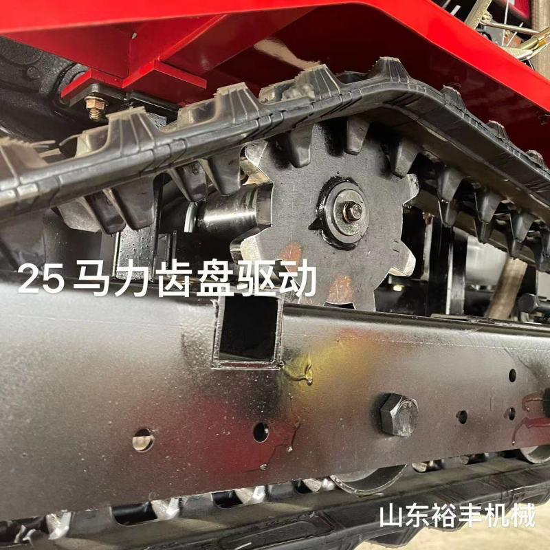 25马力乘坐式履带式旋耕机常规款家用微耕机除草开沟回填