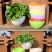 厂家直销加厚吊篮悬挂式垂吊花盆塑料树脂绿萝盆栽绿植吊兰盆