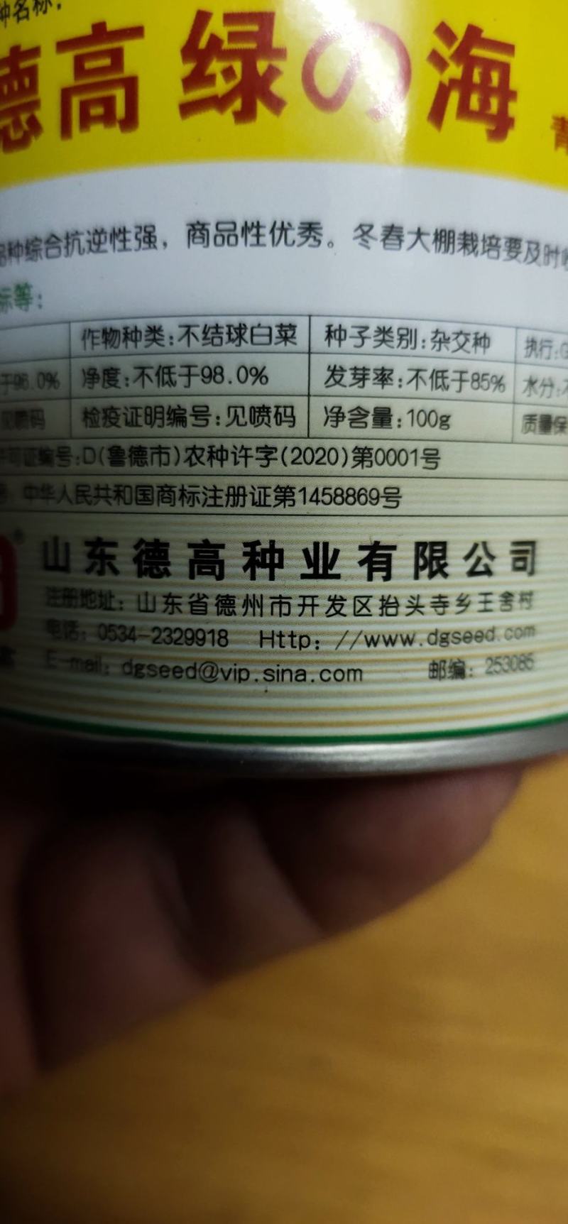 青梗菜德高绿海一代杂交翠绿色叶柄宽