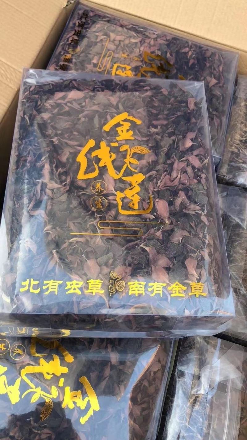 金线莲金线草一斤装台湾红霞小圆叶整根无碎新货
