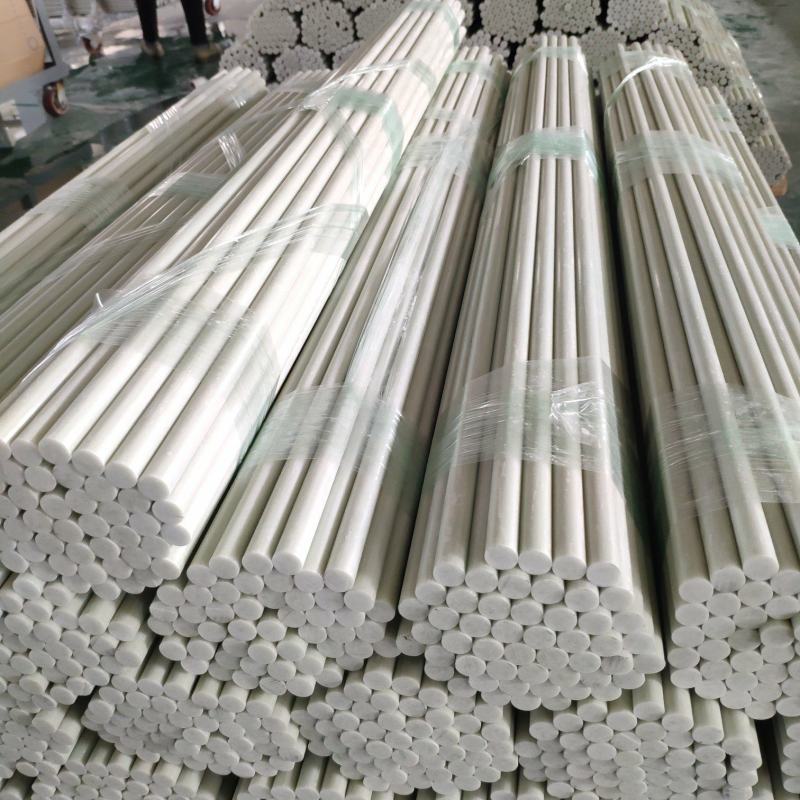 玻璃纤维实心棒拱棚材料农用蔬菜育苗保温拱棚支架替代竹竿