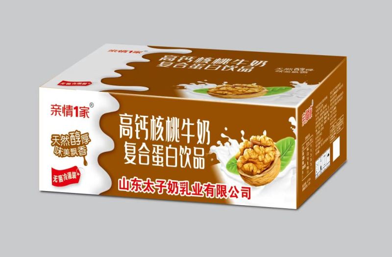 山东太子奶高钙核桃牛奶，早餐奶，网红乳酸菌，山东聊城厂家