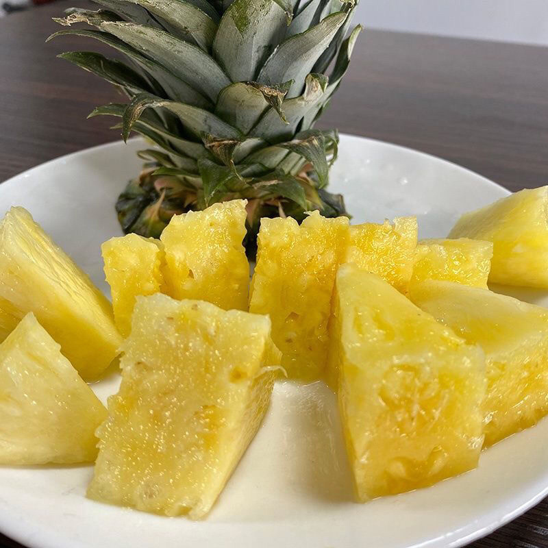 云南香水小菠萝一件代发3/5/9斤包邮带削果器