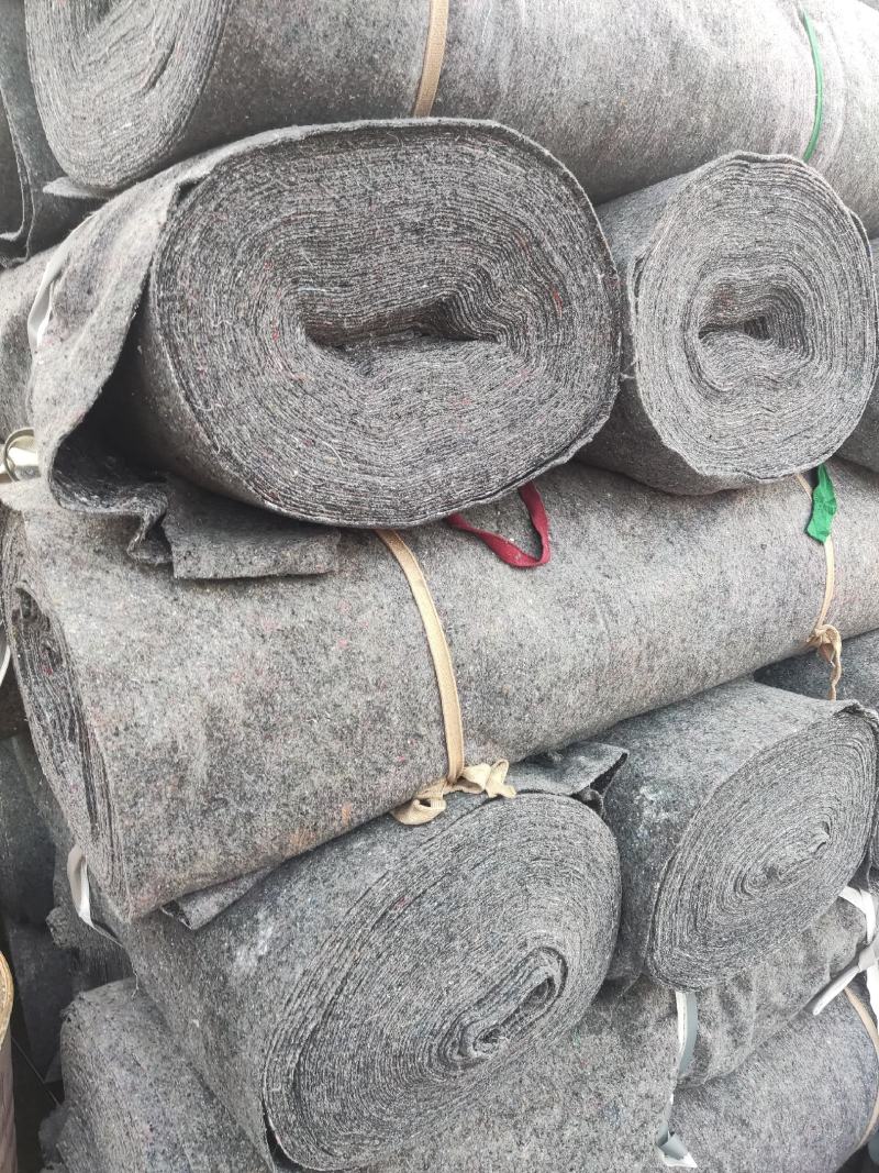 保温被土工布黑色公路养护毛厂家保湿防寒家具包装
