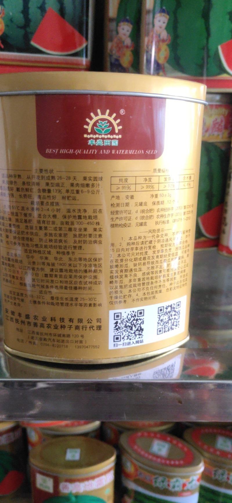 善高地雷瓜种子，果皮绿色，