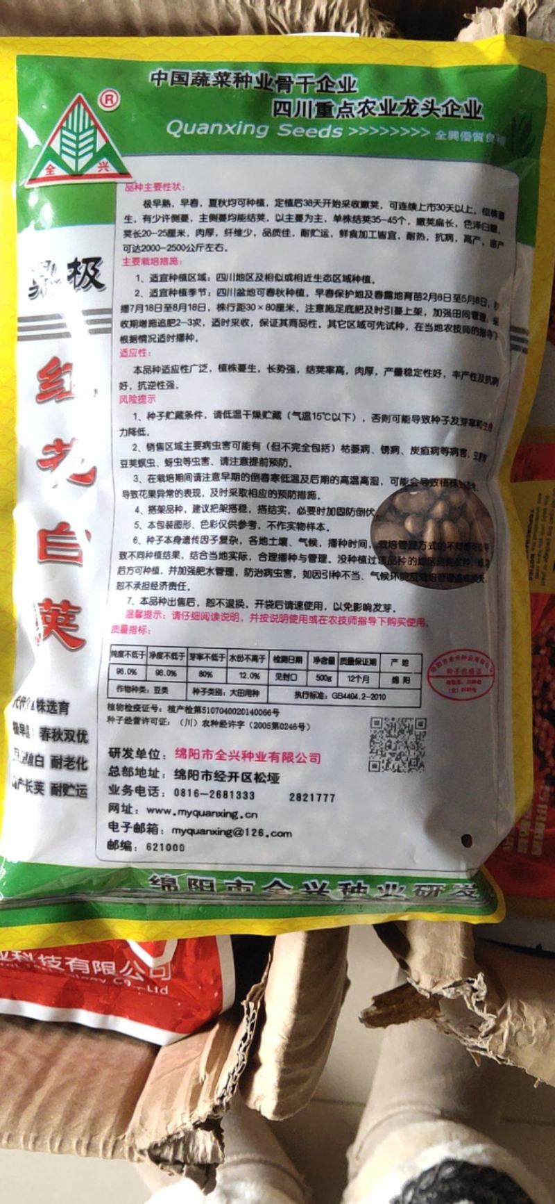 四季豆种子，红花白夹春秋两用