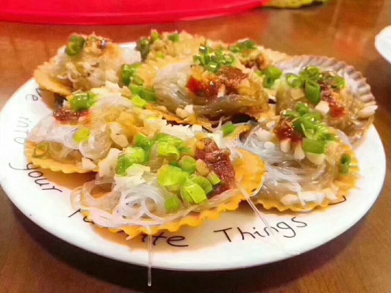 （热销）黄金扇贝半壳扇贝烧烤扇贝黄贝烧烤食材