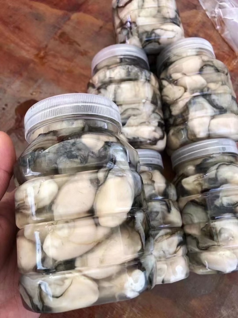 当天现开新鲜生蚝肉原汁原浆牡蛎肉海蛎子肉批发包邮