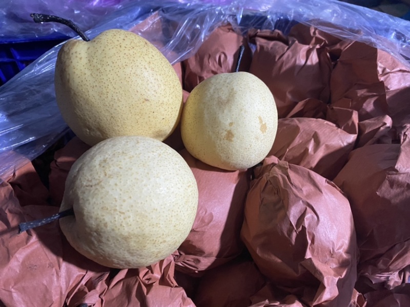 山西祁县酥梨，甘甜多汁，口感香甜。