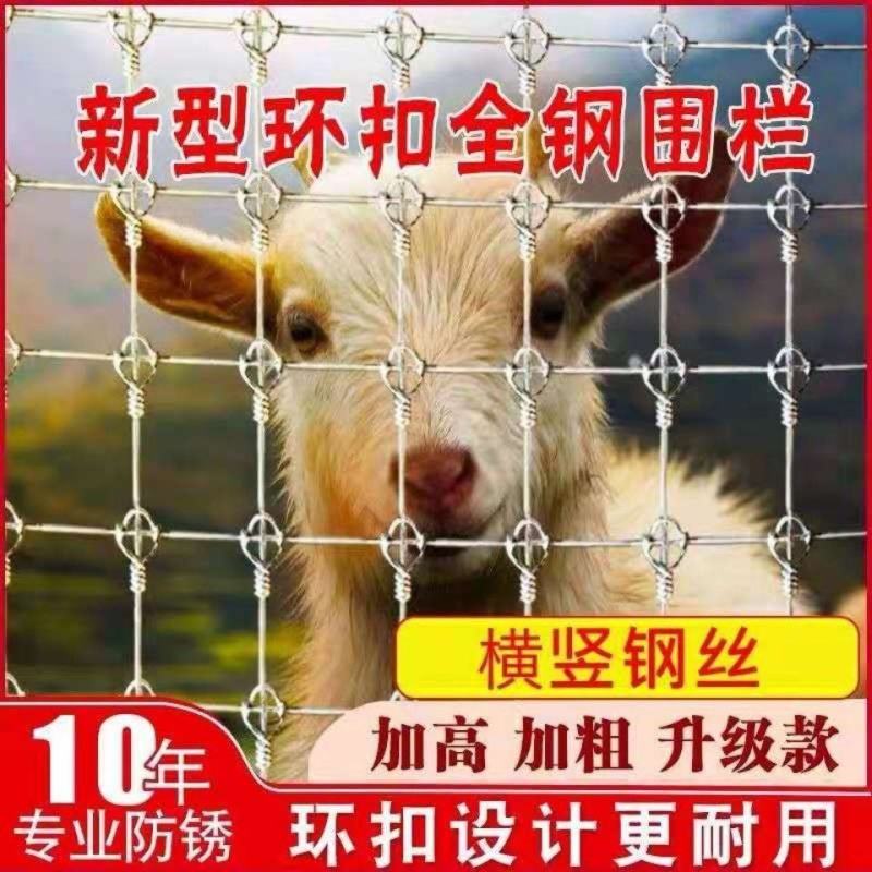 热镀锌铁丝网围栏牛栏网养殖防护网养牛养羊隔离网果园护栏网