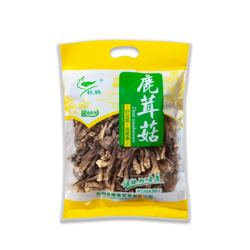 杜鹃鹿茸菇干货500/250克鲜甜可口香味浓郁本色鹿茸菌