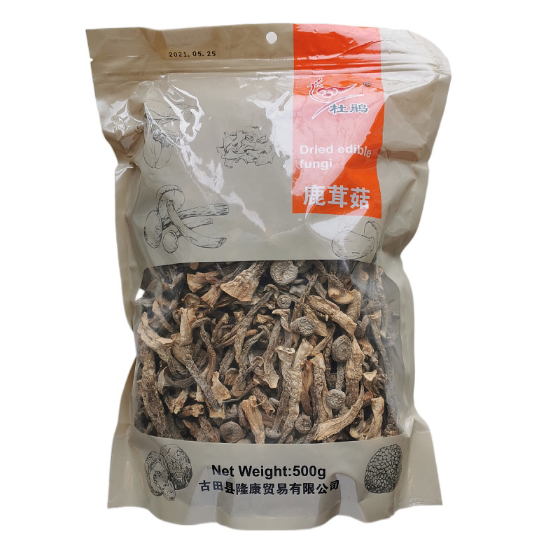 杜鹃鹿茸菇干货500/250克鲜甜可口香味浓郁本色鹿茸菌