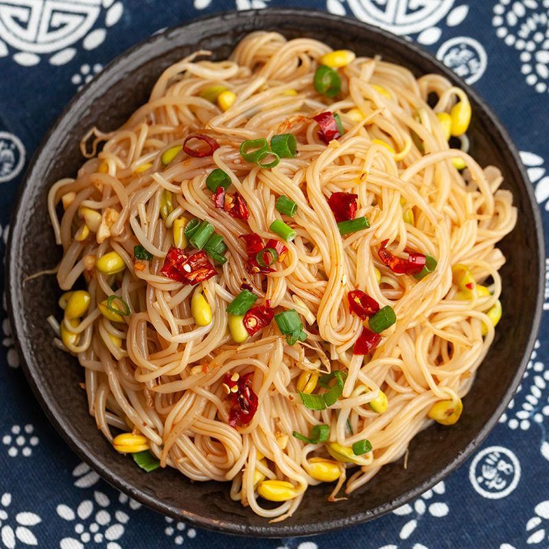 四川豌豆粉丝5斤营山豌豆粉条细粉凉拌麻辣烫蚕豆粉丝批发