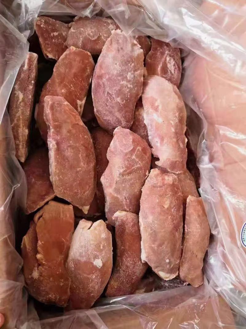 去皮鸭胸厂家直销价格便宜，鸭副产品大量供应