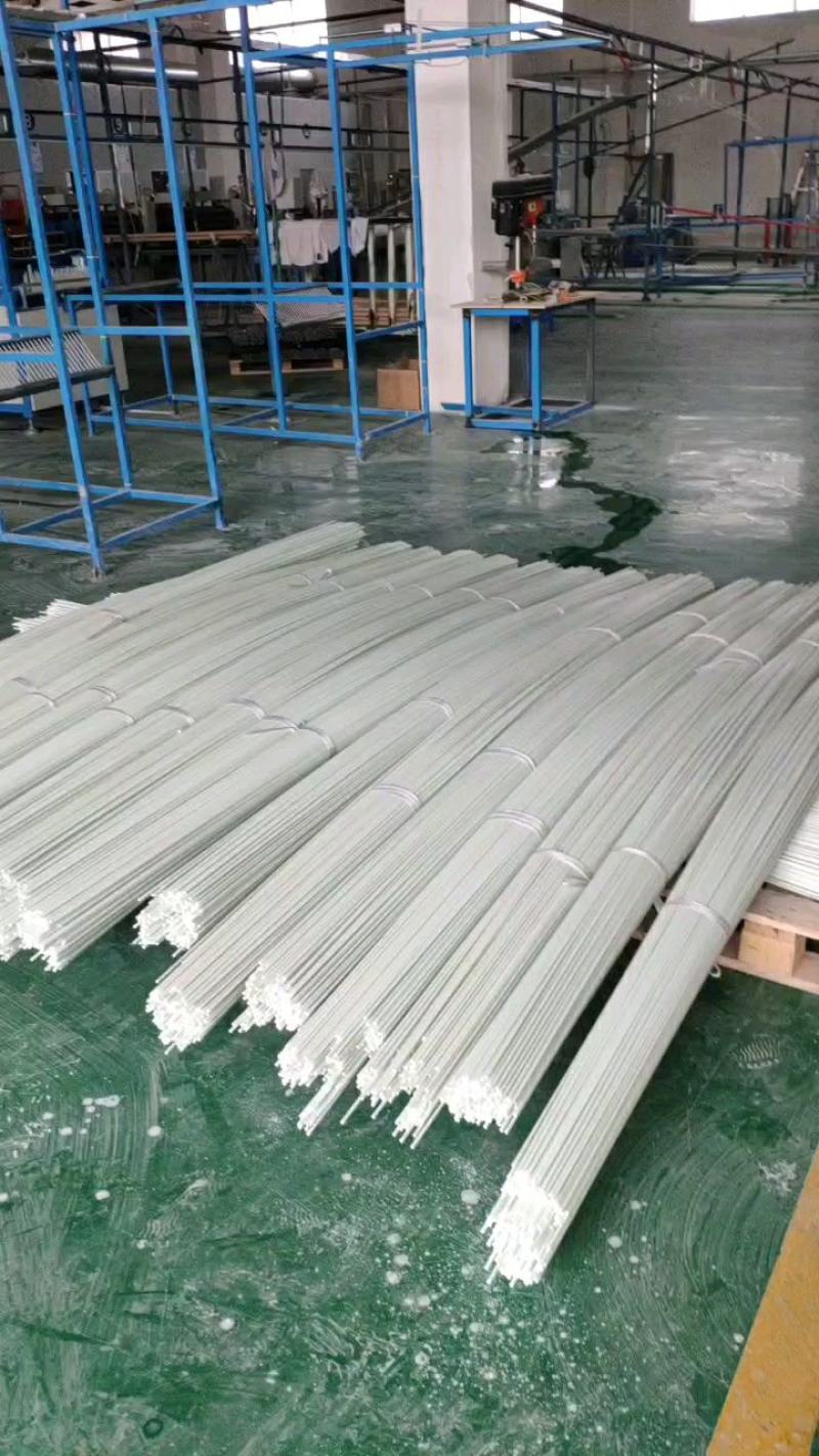 玻璃纤维实芯棒水稻育秧蔬菜西瓜保温棚拱杆支撑杆爬杆可订制