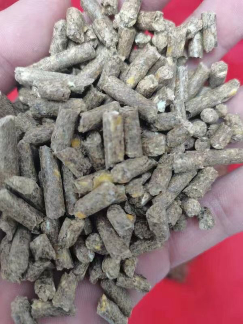 【热销】大蒜皮颗粒适用于养殖厂，营养价值高