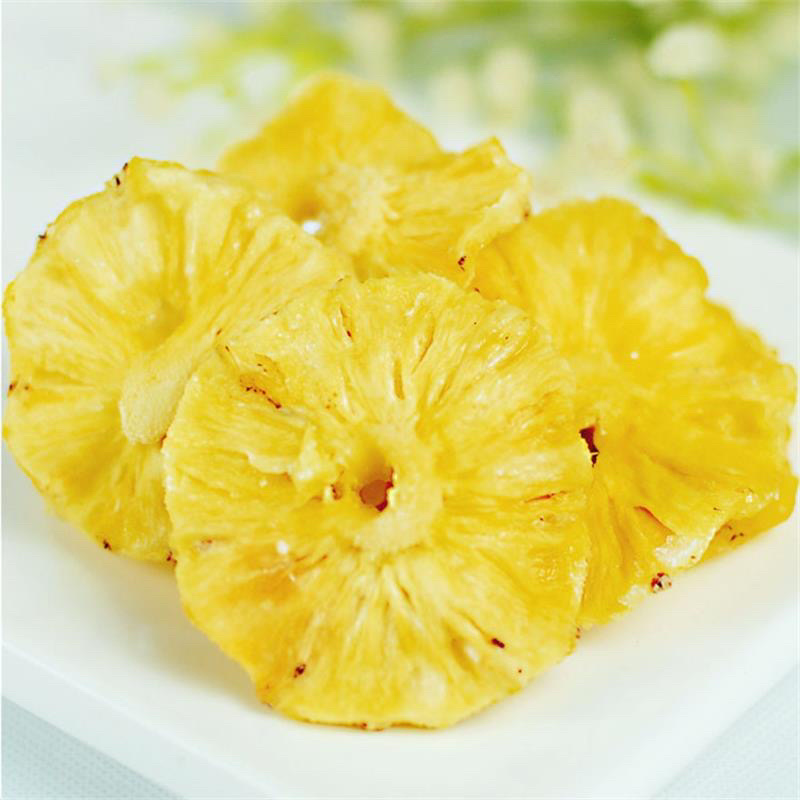 菠萝干大量上市，口感酸甜可口，可做儿童零食