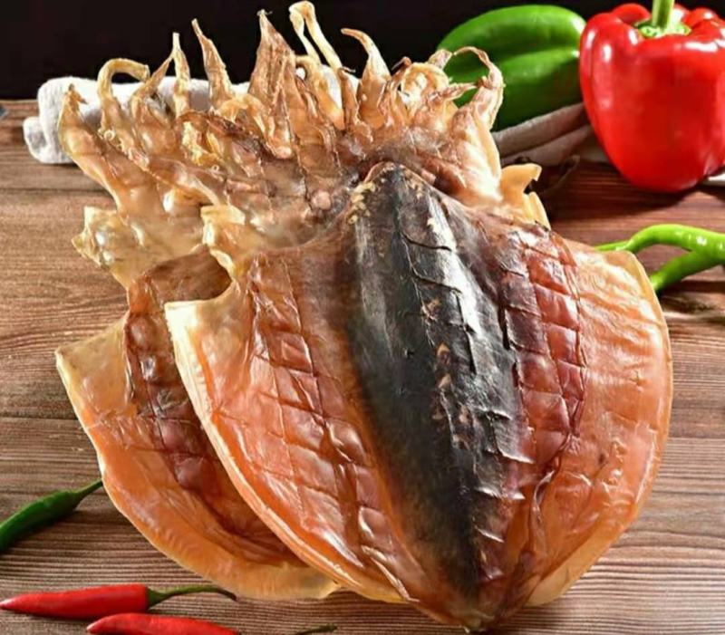 深水墨鱼干海鲜干货肉质肥厚鲜香营养美味（干货包邮）