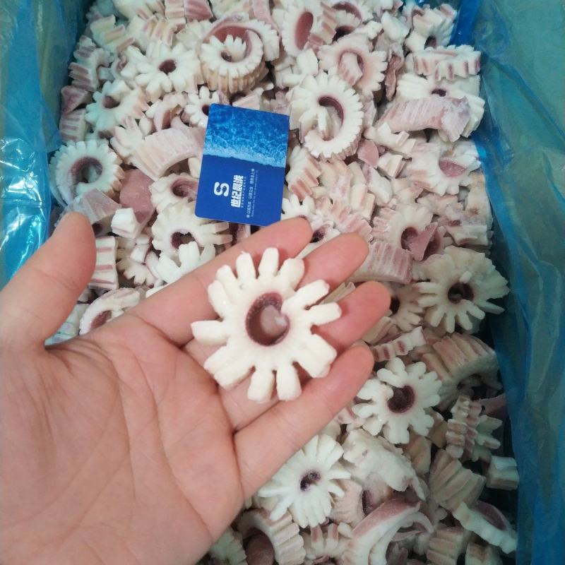 鱿鱼齿轮花/风火轮/脆脆卷每件干冰净8斤大厂货质量好