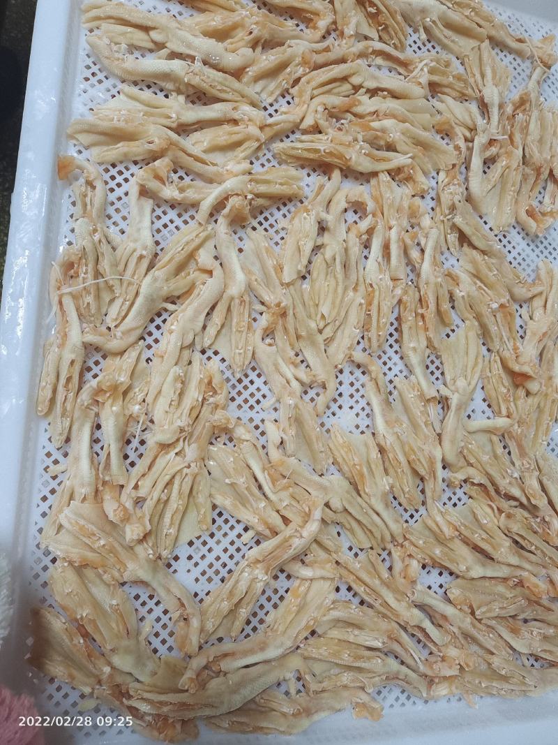 山东鸡副产品去骨鸡爪凤爪去骨鸭掌冷冻食品批发烧烤原料国产