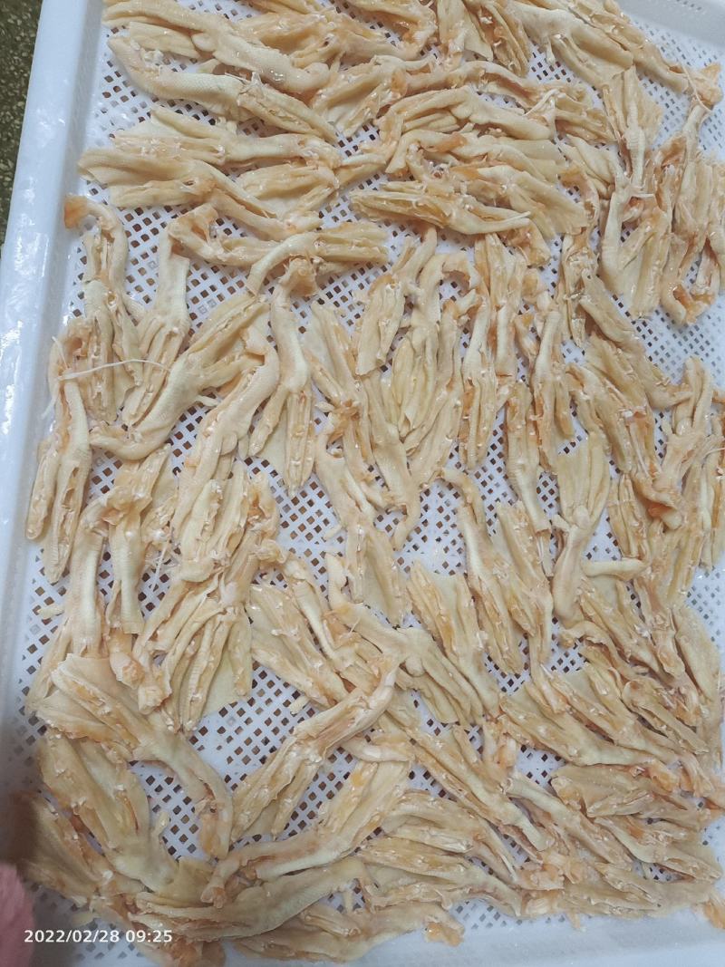 山东鸡副产品去骨鸡爪凤爪去骨鸭掌冷冻食品批发烧烤原料国产