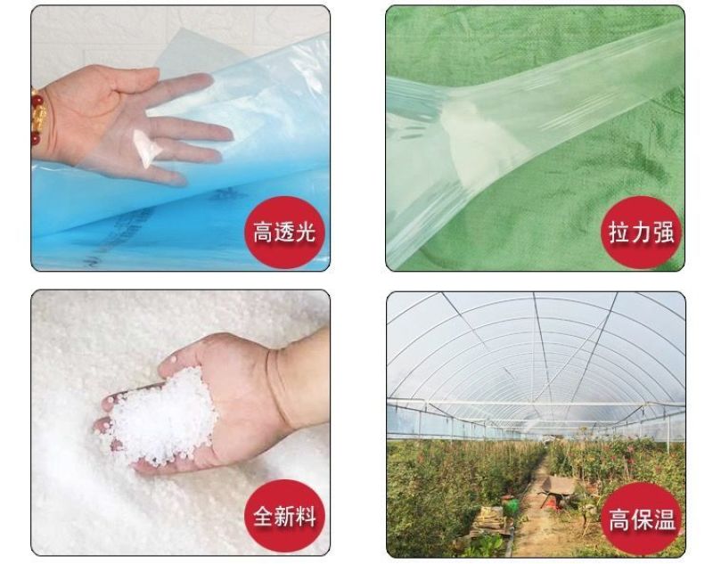 大棚膜精品5+1po膜长寿膜灌浆膜尺寸可定制