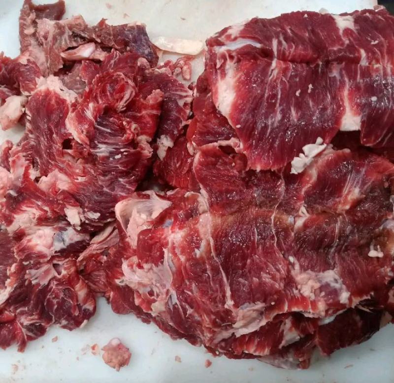纯干牛碎肉瘦度高质量好3.57kg一包质量保证