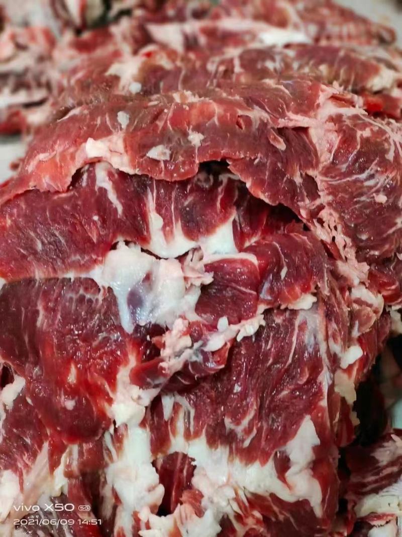 纯干牛碎肉瘦度高质量好3.57kg一包质量保证