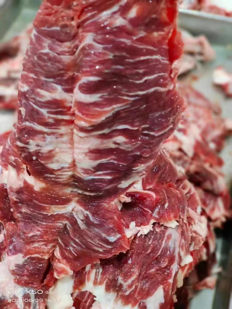 纯干牛碎肉瘦度高质量好3.57kg一包质量保证
